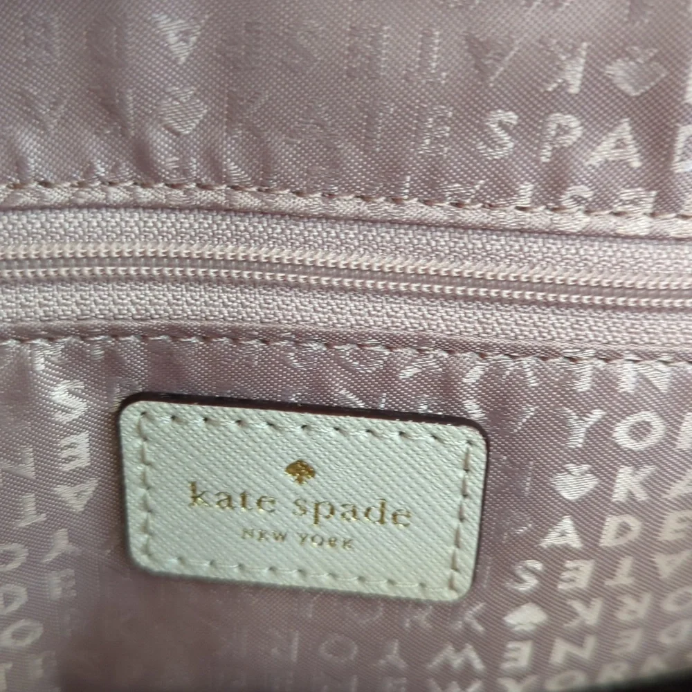 NEW Kate Spade Laurel Way Lilah Satchel Crossbody Almondine